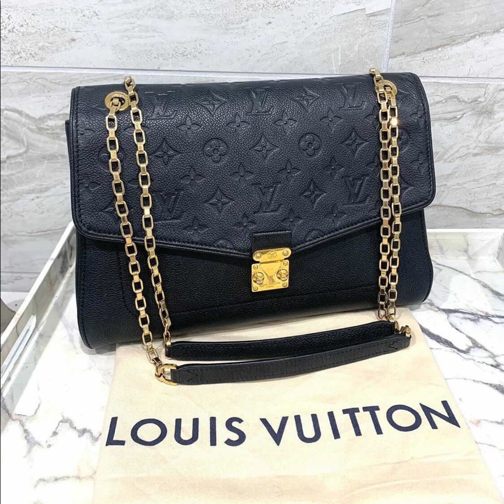 Louis Vuitton Empreinte Saint Germain MM Black